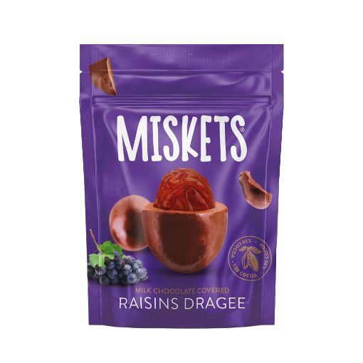 PAKEL MISKETS DRAJE 70 Q KİŞMİŞ ŞOKOLAD şəkli
