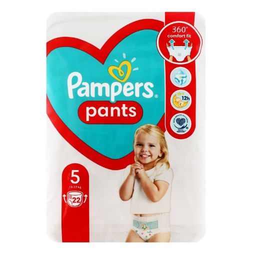 PAMPERS UŞAQ BEZİ TUMAN N5 22 Lİ 12-17 K şəkli
