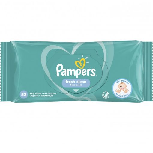 PAMPERS YAŞ DƏSMAL 52 Lİ FRESH CLEAN şəkli