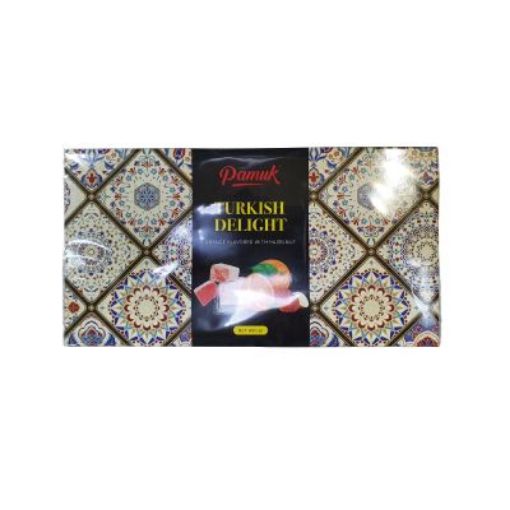 LOKUM PAMUK TURKISH DELIGHT 450GR PORTAG şəkli