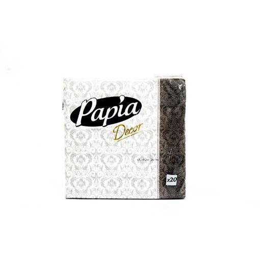 PAPIA SALFET 20 Lİ 25X24 DEKOR şəkli