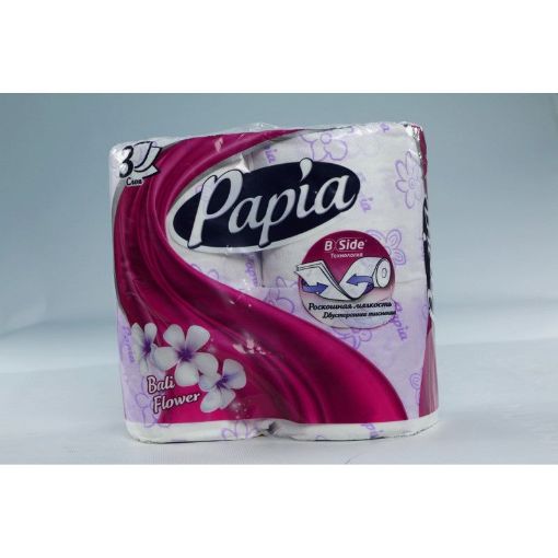PAPIA TUALET KAĞIZI 4 LÜ BALI ÇİÇƏYİ 3 Q şəkli