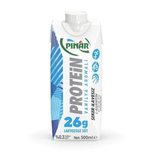 PINAR PROTEİN SÜD 500 ML VANİL şəkli