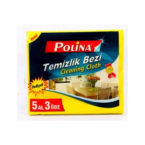 POLİNA TƏMİZLİK BEZİ 5 Lİ şəkli