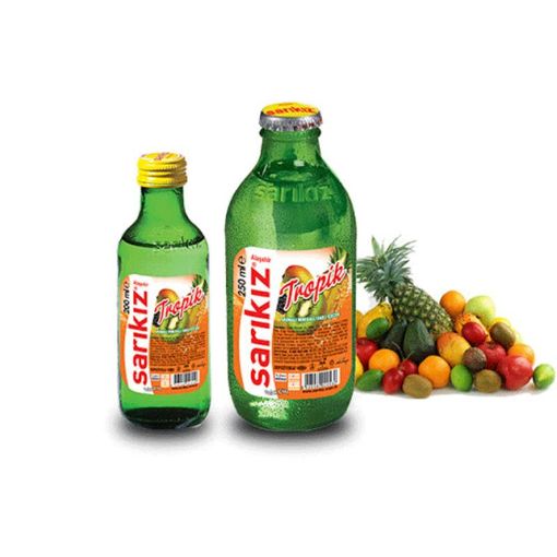 SARIKIZ MİNERAL SU 200 ML TROPİK ŞÜŞƏ şəkli