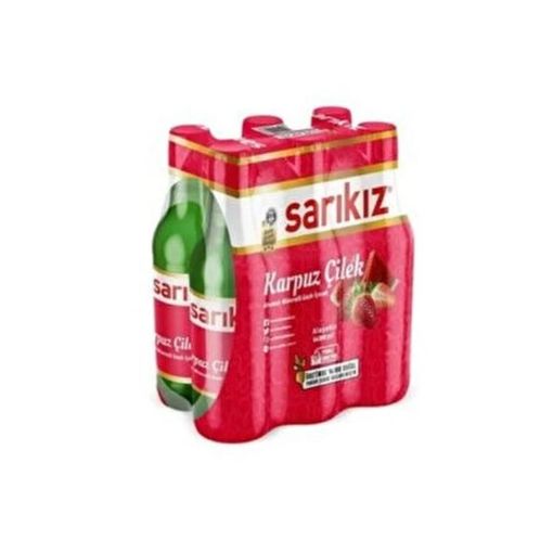 SARIKIZ MİNERAL SU 200 ML 6LI QARPIZ ÇİY şəkli