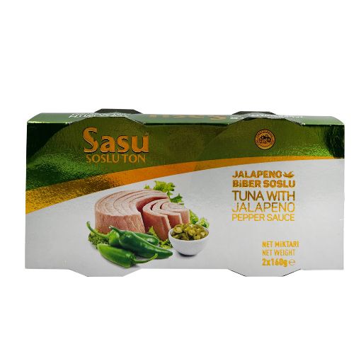 SASU TON BALIQ 160 Q 2Lİ JALAPENO SOSLU şəkli