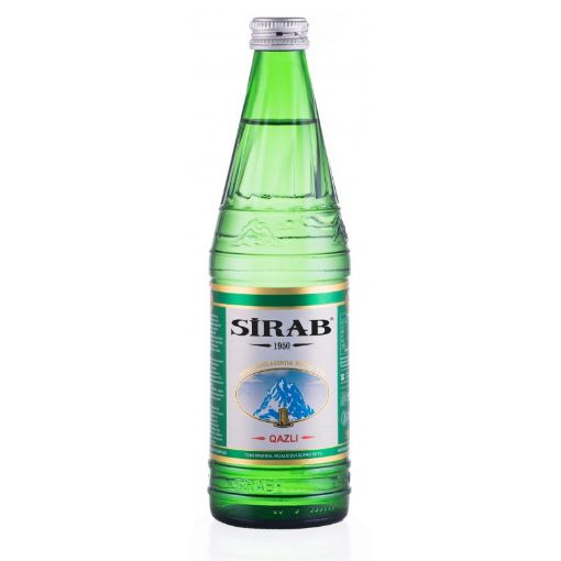 SIRAB SU 330 ML QAZLI ŞÜŞƏ şəkli