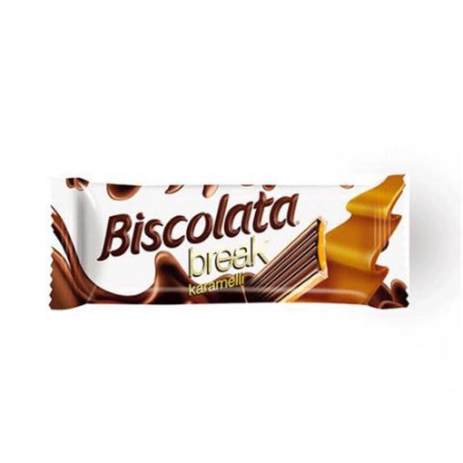 SOLEN BISCOLATA BREAK 20 Q KARAMEL şəkli