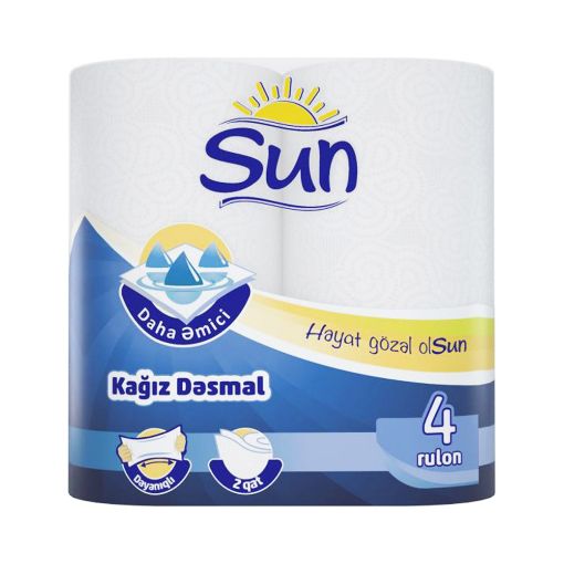 SUN MƏTBƏX DƏSMALI 4 ƏDƏD şəkli