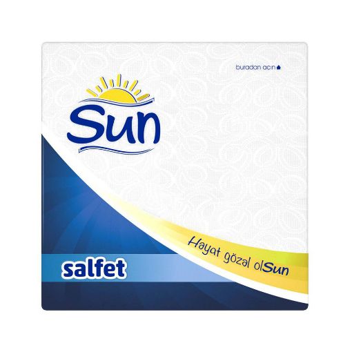 SUN SALFET 70 Lİ 29X30 SM şəkli