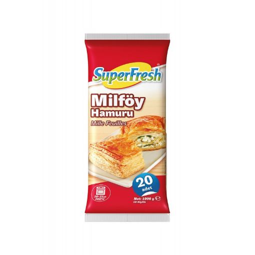 SUPERFRESH MİLFÖY XƏMİR 1 KQ şəkli