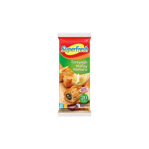 SUPERFRESH MİLFÖY XƏMİR 1 KQ KƏRƏYAĞLI şəkli