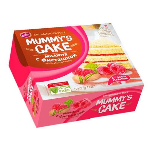 MUMMY CAKE TORT BİSKVİTNİY 310 Q MALİNA şəkli