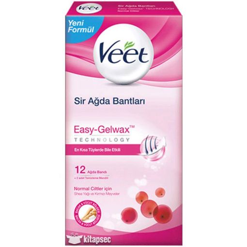 VEET JUİCY GOLD WAX STRIPS 12 Lİ NORMAL şəkli