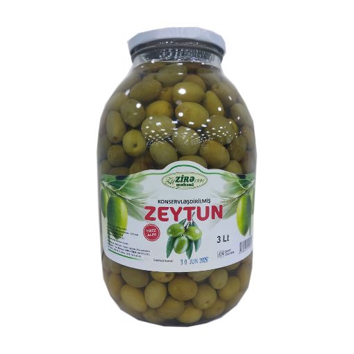 ZIRE YAŞIL ZEYTUN 3 L TUMLU şəkli