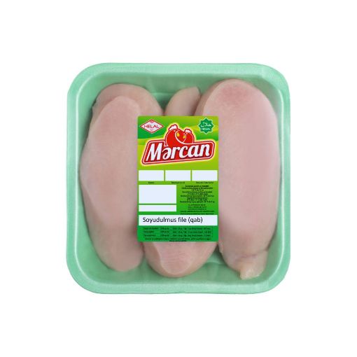 MƏRCAN TƏZƏ TOYUQ FİLESI QABDA KQ şəkli