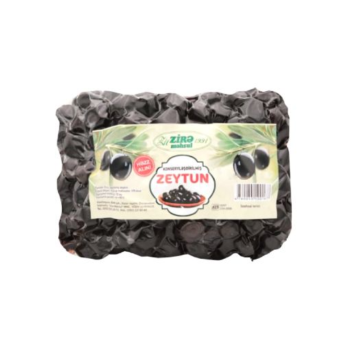 ZIRƏ QARA ZEYTUN 330 Q VAKUUMDA şəkli